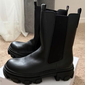 Dream Pairs Black Combat Boots